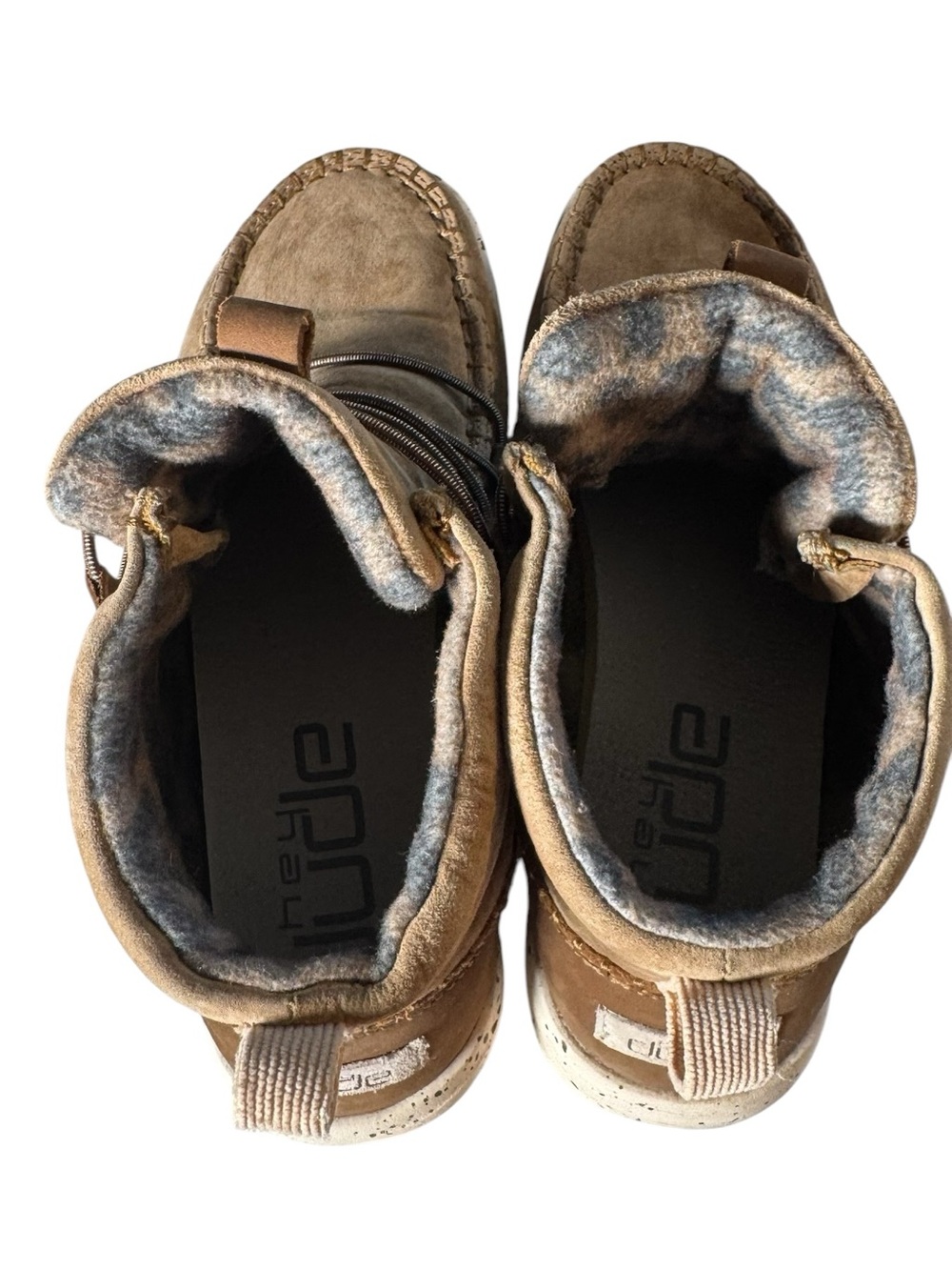 Hey Dude Tan Suede Ankle Boots - Picture 5 of 8